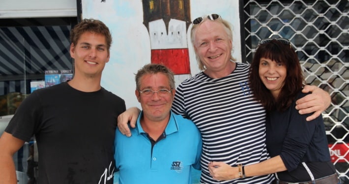 El personal de ocean trek