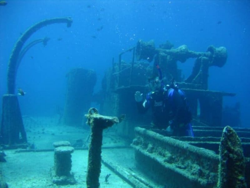 Wrack Tauchen Teneriffa condesito2