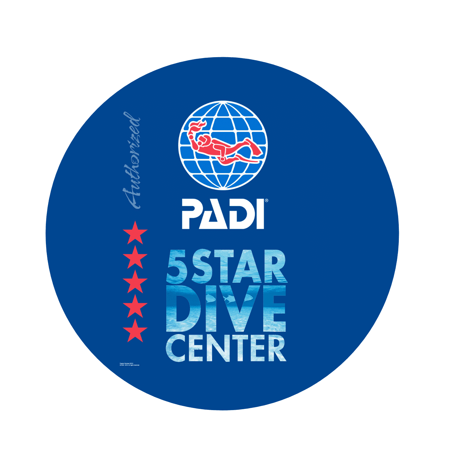 PADI 5 estrellas